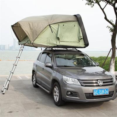 China Suv Off Road Car Roof Top Tent 2 Person Straight Bracing Type Hard Top ABS Shell Roof Top Tent 4 Person for sale