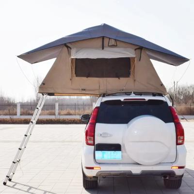 China New Camping 2023 Folding 4x4 Suv Outdoor Soft Roof Shell Roof Top Tent Soft Top Tent Straight Bracing Type For Sale for sale