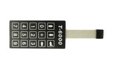 China Mobile Phone / Laptop Autotex / PC / PET Membrane Switch , 0.11mm-0.5mm Board Thickness for sale