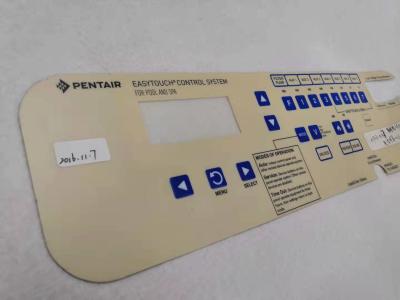 China Customized Waterproof Membrane Switch Keypad/Keyboard Printing Manufacturer for sale