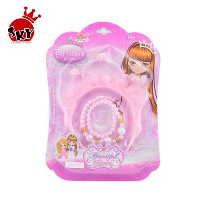 China FASHION KIDS BEAUTY ACCESSORIES PRINCESS LOT SET, PRINCESS ROLE PLAY PARTY TOY SET FOR KIDS SK283086 for sale