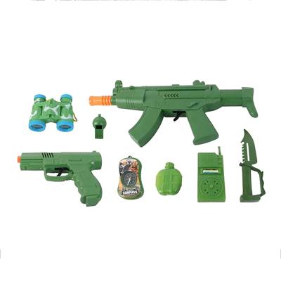 China Kids Toy Gun Military Role Play Toy Gun for Boys Throwing Set Toys COS Children Toys for sale