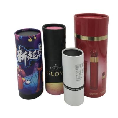 China Manufacture Recyclable Factory Direct Custom Logo Round Tube Box Round Paper Box For Cosmetic And Gift Packaging for sale