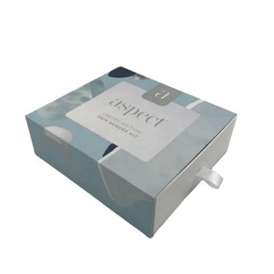 China Wholesale Luxury Recyclable Drawer Skin Care Lotion Ever Perfume Kraft Paper Box for sale