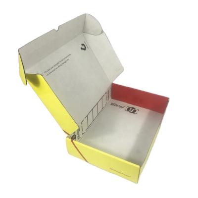 China Recyclable Direct Factory Manufacture Recycled Foldable Corrugate Box Shoe Apparel Packaging Mailer Box for sale