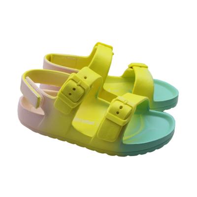 China Waterproof Children's Colorful EVA Summer Buckle Sandals, Softer EVA Washable, Lightweight, Comfortable for sale