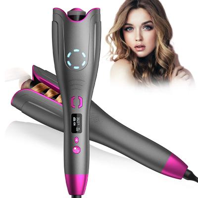 China For Home Use 2022 25mm Magic Barrel Hair Styling Crimper Hair Curler Automatic Rotating Automatic Electric Curling Iron for sale