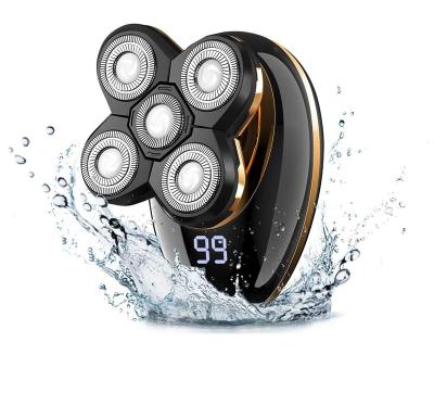 China Electric Razor Shaver Outdoor Waterproof Facial Electric Shaver For Men 4 In 1 Gold Electric Shaver for sale