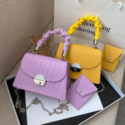 China Fashion Newcomers Brand Purses Fashion Famous Brands Designer Handbags Exquisite Chains Daily Women Leather Bags for sale