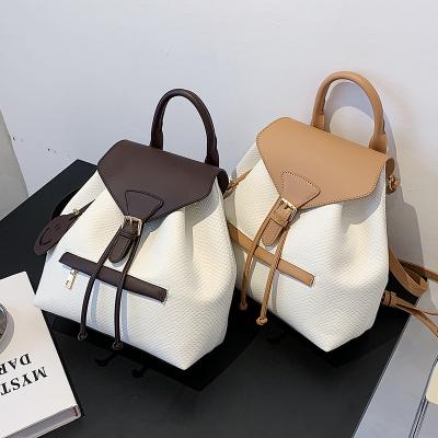 China Waterproof 2022 Spring Fashion Girls Popular Backpack For Ladies Travel Luxury Designer Handbags Young Lady Purses for sale