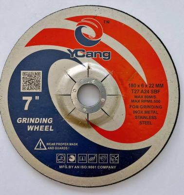 China Attractive Price Type of INOX/STEEL/METAL New 7 Inch Grinding Wheel Abrasive Disc for Cutting INOX/STEEL/METAL for sale