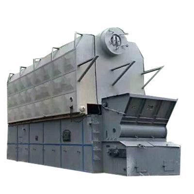 China Horizontal Industrial Wood Chip Solid Fuel Steam Boiler SZL Husk Straw Sawdust Paddy Peanut Rice For Sale Waste Oil Burner for sale