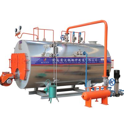 China Factory price horizontal fire tube type 0.5-10 ton/h natural gas LPG diesel oil steam boiler for sale for sale