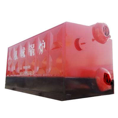 China Horizontal 10 Series Tph Szs Steam Boiler Gas Fired Project For Food Industry Waste Oil Burner for sale