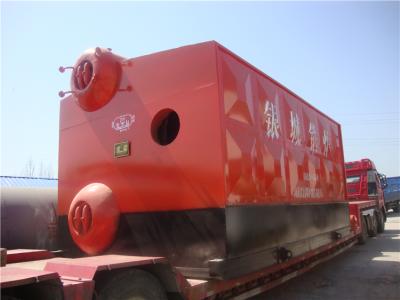 China Horizontal 20 Tph Superheated Gas Fired Steam Boiler Project For Food Industry Waste Oil Burner for sale