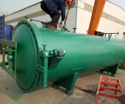 China Building material shops pressure vessels are used for high pressure impregnation of wood and wood corruption for sale