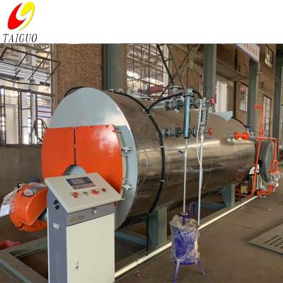 China 10 Ton/H Horizontal Automatic Diesel Fired Steam Boiler For Modular Refinery for sale