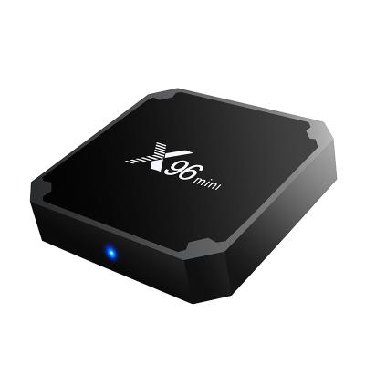 China Wholesale high speed HD smart tvbox manufacturer x96 best mini android set top OTT TV box mini player x96 for sale