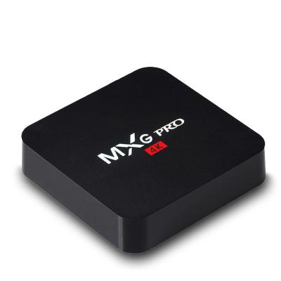 China Hot Selling Cheapest Android Box MXG Ram 1GB 2gb ROM 8GB 16gb RK3128 RK3228 Android 7.1 TV PRO Set Top Box for sale