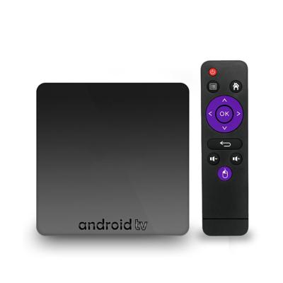 China Cheapest Android 7.1 Android TV box AM7 RAM 2gb ROM 16gb ROM amologic voice control Android 7.1 TV OS s905w HD TV for sale