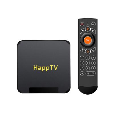 China High Speed ​​8K HD Android TV Box Android Box New Happtv s905x3 Chipset Android 9.0 4GB 32GB 1000M Smart IP TV Box Life Support 8K wifi 5.0g set the tv box for sale