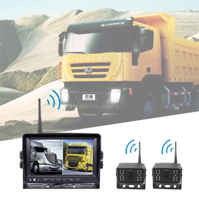 China Car/Truck/Trailer/Bus/Van/RV Security Factory Wireless Truck Camera Backup System with 7