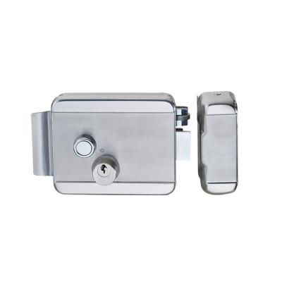 China Other Top Selling Electromechanical Lock 12V Rim Lock Electric Stainless Steel Door Lock for sale