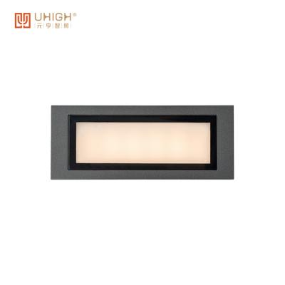 China Modern Decorative Energy Saving New Arrival Waterproof Wall Recessed Step Light Outdoor Lighting Stair Light For Staircase for sale