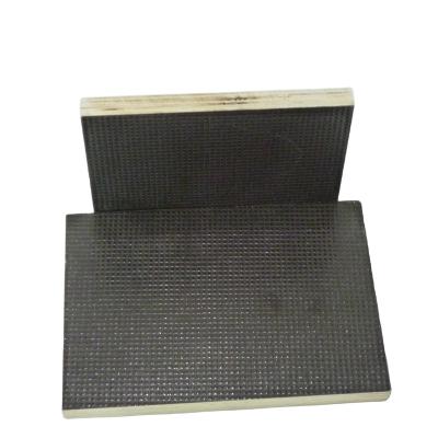 China Industrial professional wiremesh marine anti-slip film coated plywood for sale