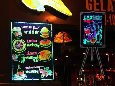 China Shop promotional advertising LED Writing Boards full color SMD for  restaurant bar for sale