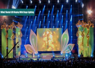 China Curtain LED Stage Screen Rental P10 Fexible led display panels for Exhibition for sale