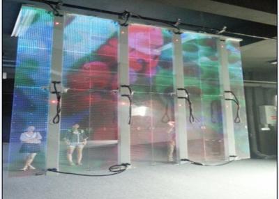 China Indoor advertising led screen Transparent LED Display Video for Stage Backdrop for sale