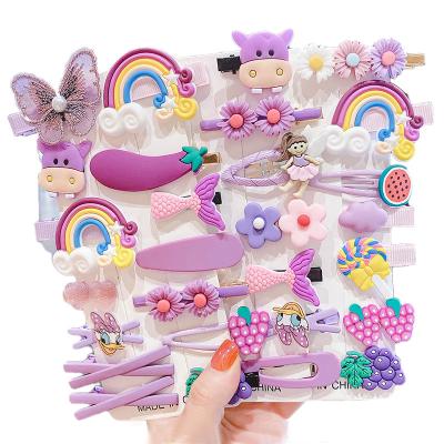 China Sweet Fashion Hotselling Cute Cartoon Children Hair Bow Cuts Children Hair Clips Sweet Accessory for sale