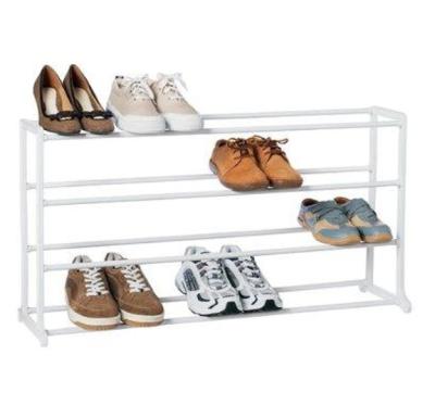 China China Manufacturer Best Quality Eco-Friendly Metal Stackable Durable Modern Knockdown Shoes Rack For Bathroom for sale