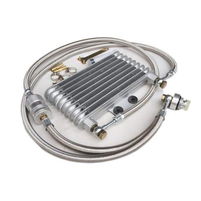 China Engine Cooling System Motorcycle Engine Update Oil Cooler Oil Cooler Radiator For Honda GY6 for sale