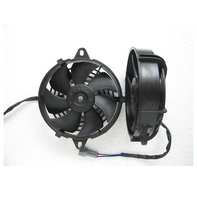 China Electric Motorcycle Body System Motorcycle Oil Cooler Radiator Fan Motor Radiator for sale