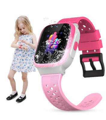 China Hot Selling GPS Navigation GPS Tracker Kids Smart Watch With Voice Chat Tracker APP IPX67 Waterproof Swimming Kids Smartwatch for sale