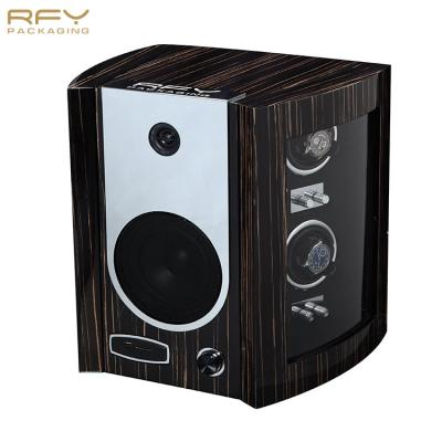 China Double Luxury Wooden Watch Winder Watch Winder Packaging Box For Wooden Watch Winder Watch Winder for sale