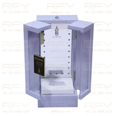 China Recyclable Custom Wine Box Cardboard Box Packaging Wine Medium Open Lights Luxury Led Double Door Wine Box With Light for sale