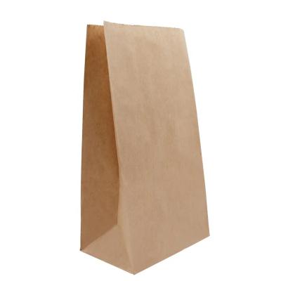 China Fast Food Custom Paper Bag Printing with Uncoated Lined Interior Material for sale