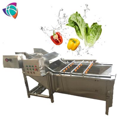 China With sprayers fruit and vegetable bubble seal (second cleaning)/leafy vegetable/moringa leaf vegetable remover machine washing machine for sale