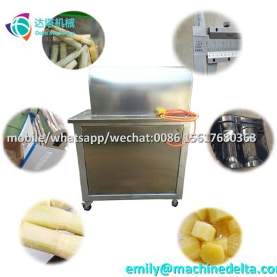 China High efficiency sugarcane cleaning machine / sugarcane peel cut off equipment / sugarcane peeler device for sale