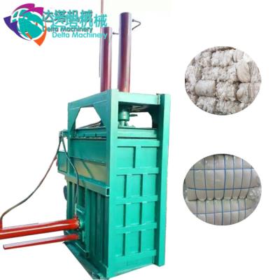 China CLOTHING 60 Ton Vertical Hydraulic Double Cylinder Waste Paper Machine Carton Baler for sale