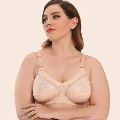 China Stylish QUICK DRY plus size bras wholesale cheap plus size bras for big women cotton fabric breast women high quality bra the big for sale