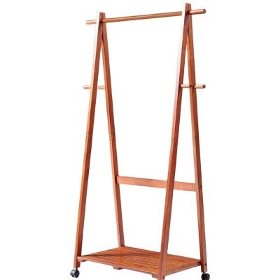 China (Other)Adjustable Home Wooden Hanger Rack Coat Drying Rack for sale