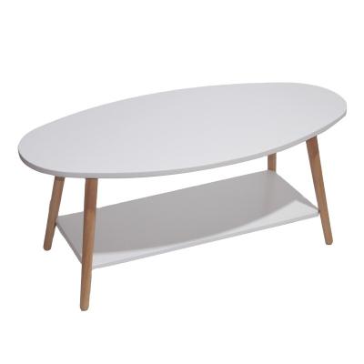 China Modern Square White Wooden Coffee Table Table Fixed Asset Furniture Coffee Table for sale