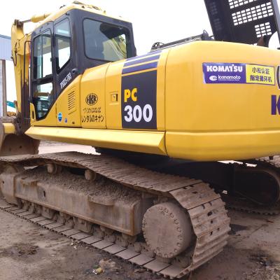 China Farms used heavy construction machinery crawler excavator komatsuu300 cheaper for sale for sale