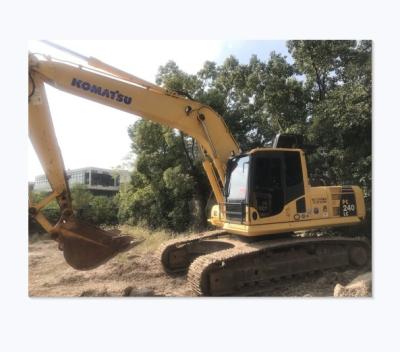 China Second hand good working komatsuu240LC crawler excavator, high performance with good price 1.2MÂ ³ for sale