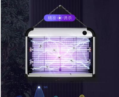 China Solar Led Mosquito Repelient Gray Mosquito Killer Lamp UV Light Anti Mosquito Viable Fly Trap for sale