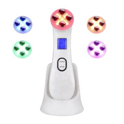 China Portable face lift led 4d EMS rf slimming device home use skin whitening face lift device for sale